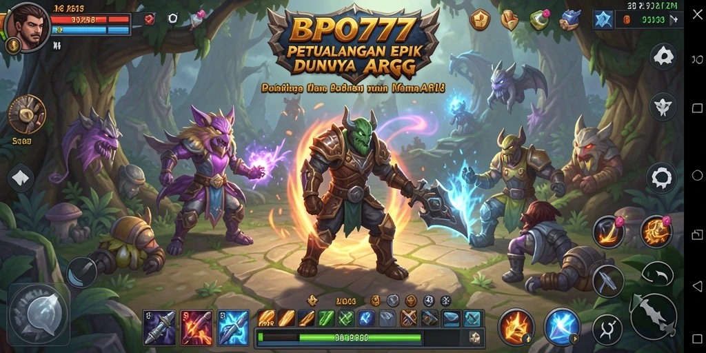 Tangkapan layar gameplay BPO777 yang menarik dan mendebarkan.