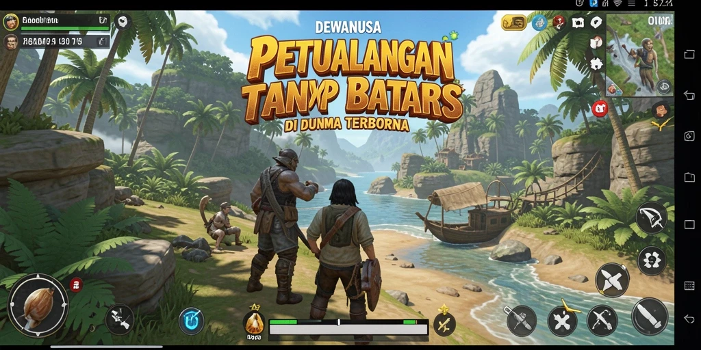Tampilan menakjubkan dari gameplay DEWANUSA yang penuh petualangan.