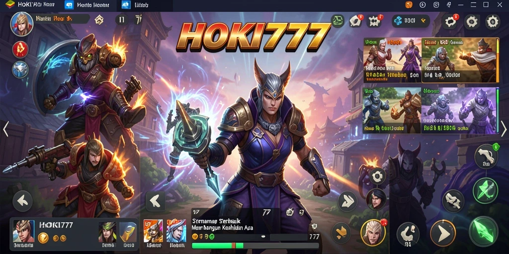 Tampilan gameplay mendebarkan dalam HOKI777 yang membutuhkan strategi cerdas.