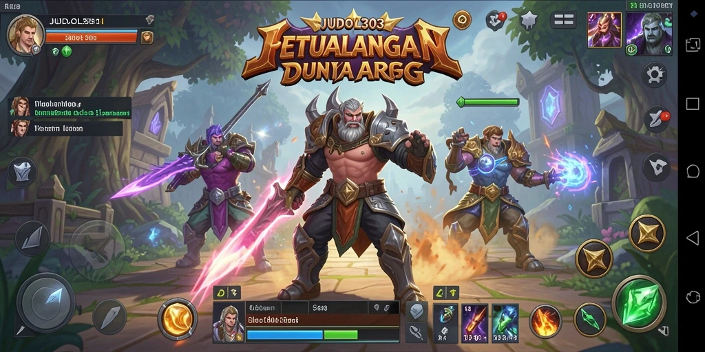 Tampilan gameplay ARPG yang mendebarkan dan grafis memukau.