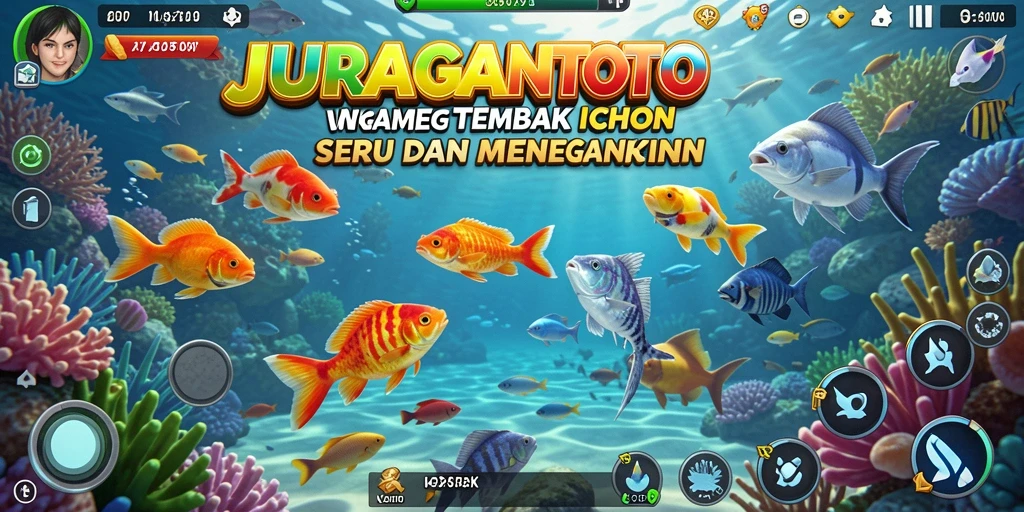 Tampilan gameplay Tembak Ikan JURAGANTOTO yang mengasyikkan.