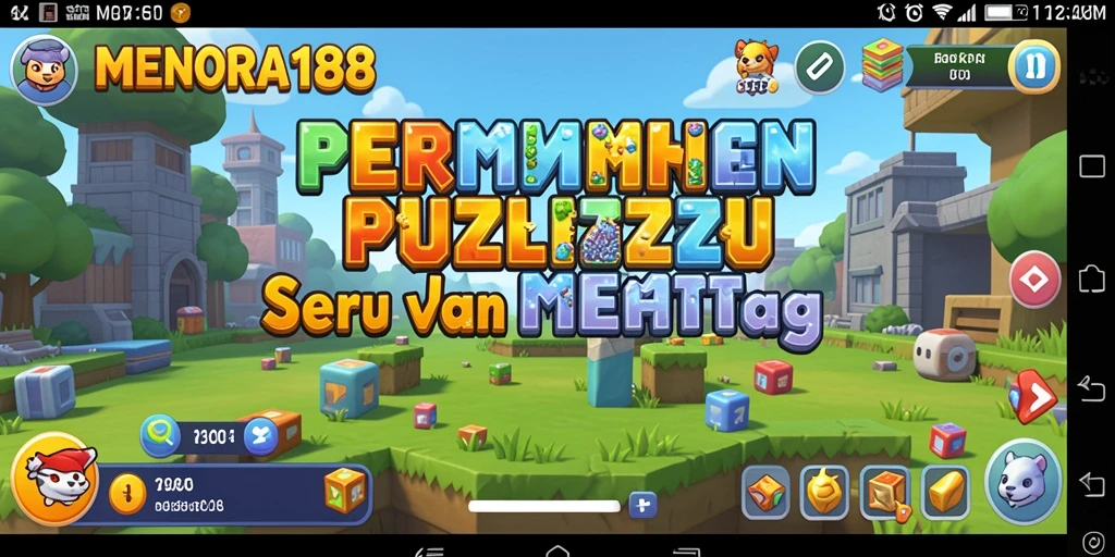 Tampilan gameplay seru dari MENARA188 yang penuh warna.
