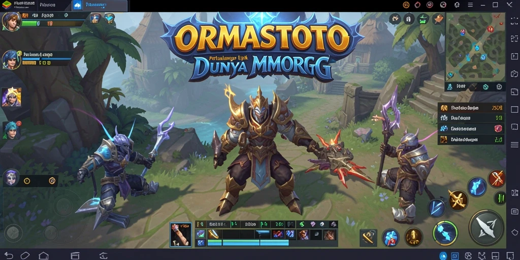 Tampilan menarik dari gameplay ORMASTOTO yang penuh aksi.