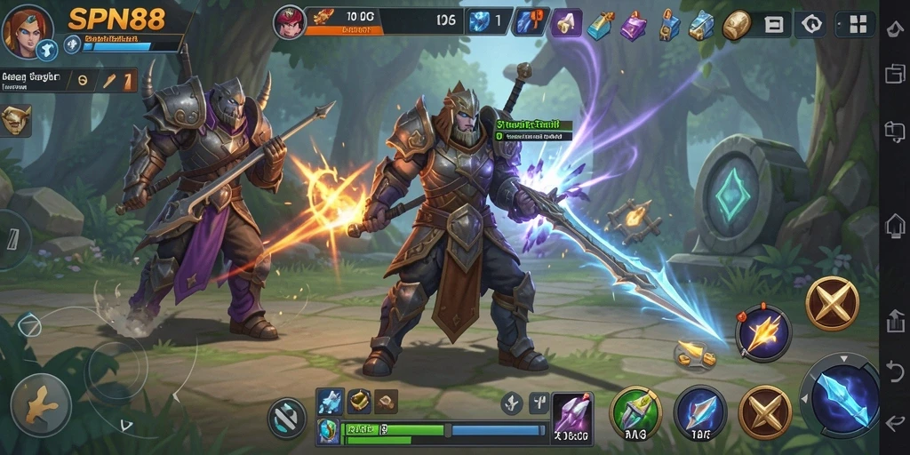 Tampilan gameplay SPN88 yang seru dan menantang.